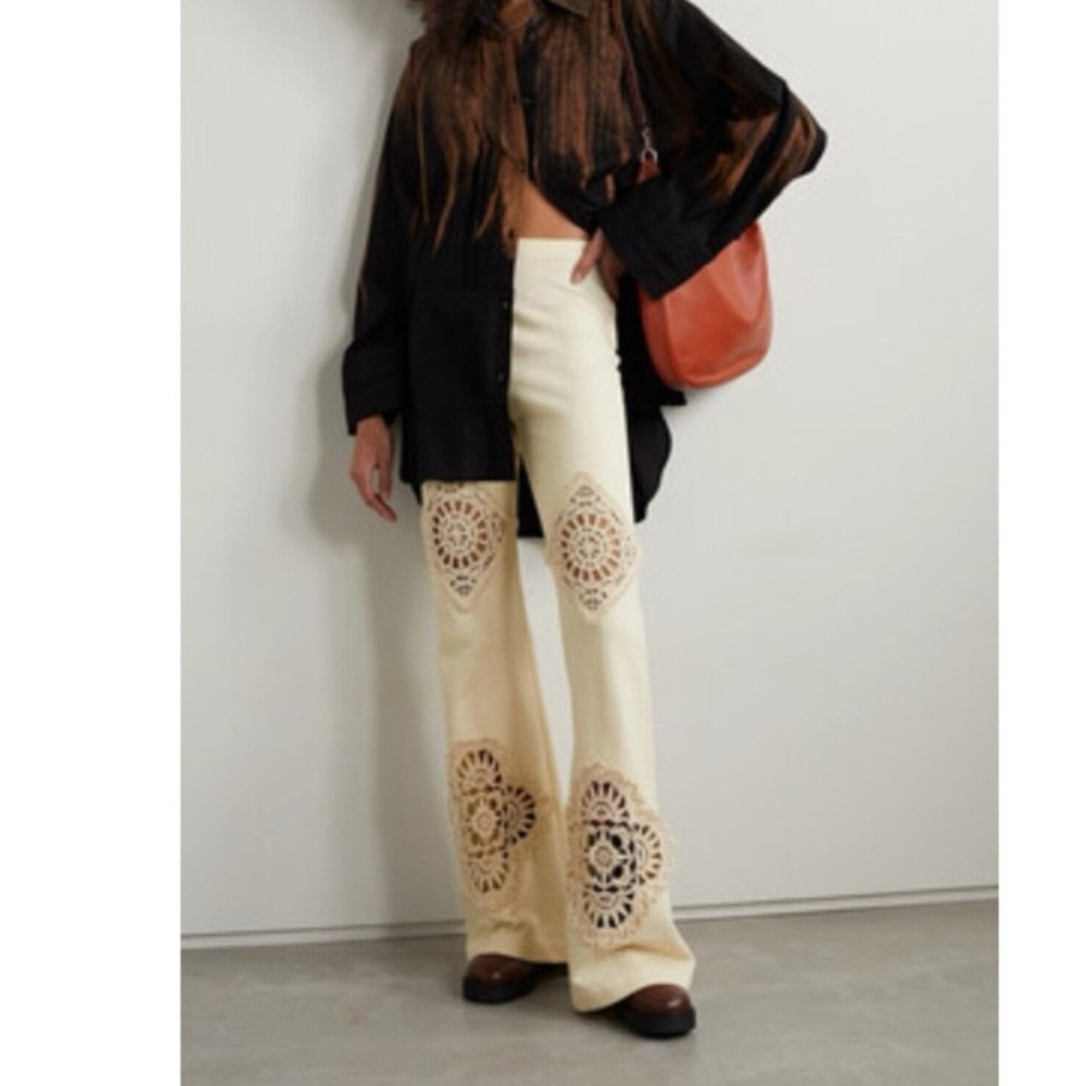 ACNE STUDIOS Crochet Flare Pants